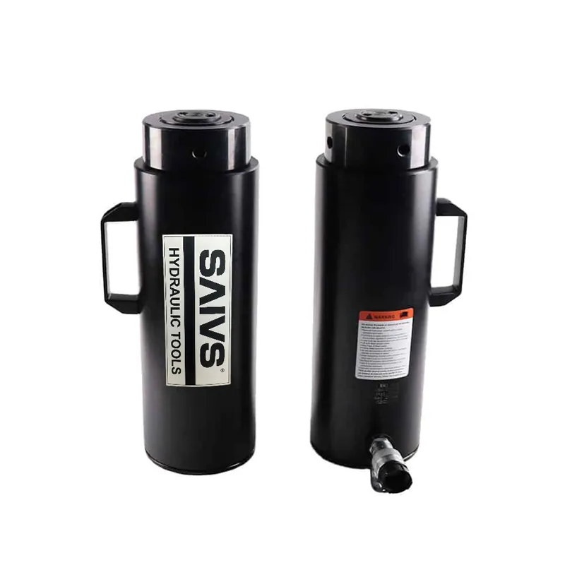 RACL304,30 Ton,100 mm,Single Acting Aluminum Lock Nut Hydraulic Cylinders