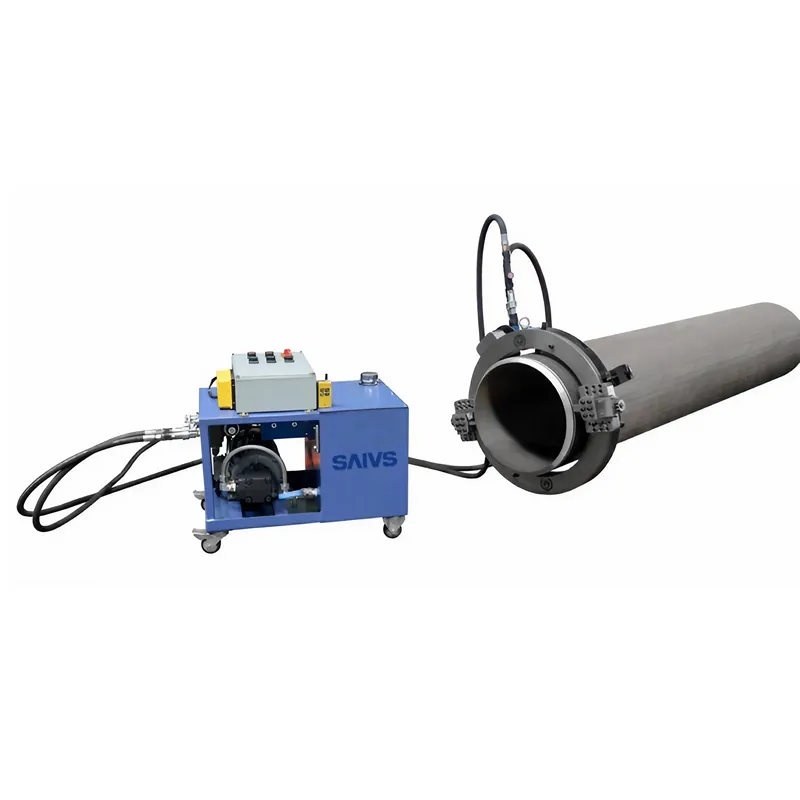 SCH Series 25-1630mm External Mount Flange Facing Machine, Hydraulic Pipe Cutting Beveling Machine